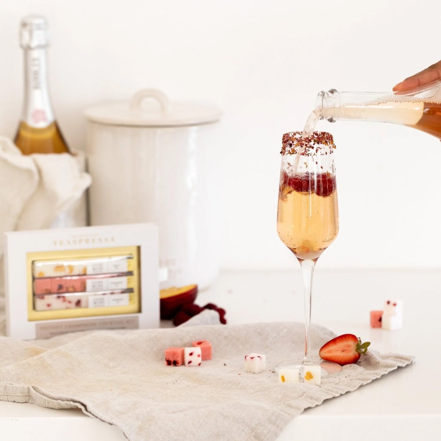 Instant Champagne Cocktail Kit