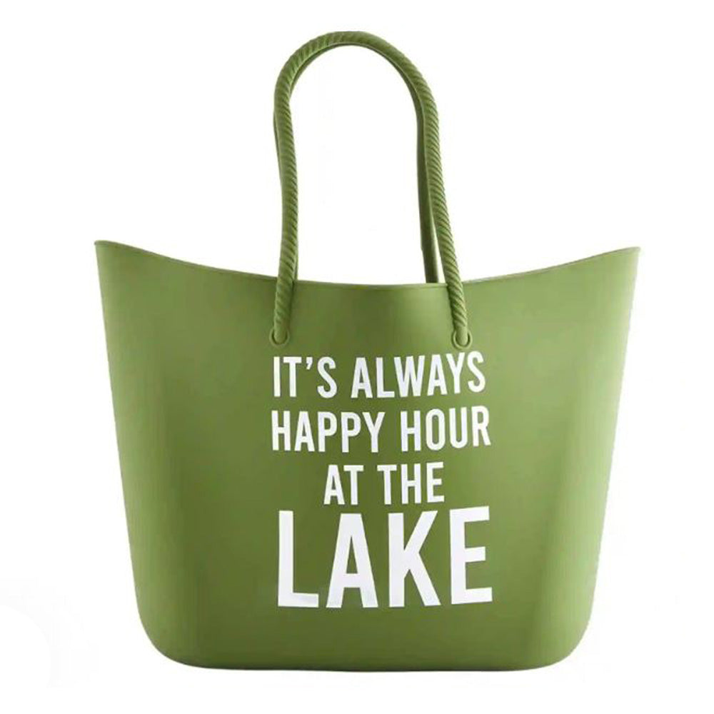Lake Silicone Cooler Tote