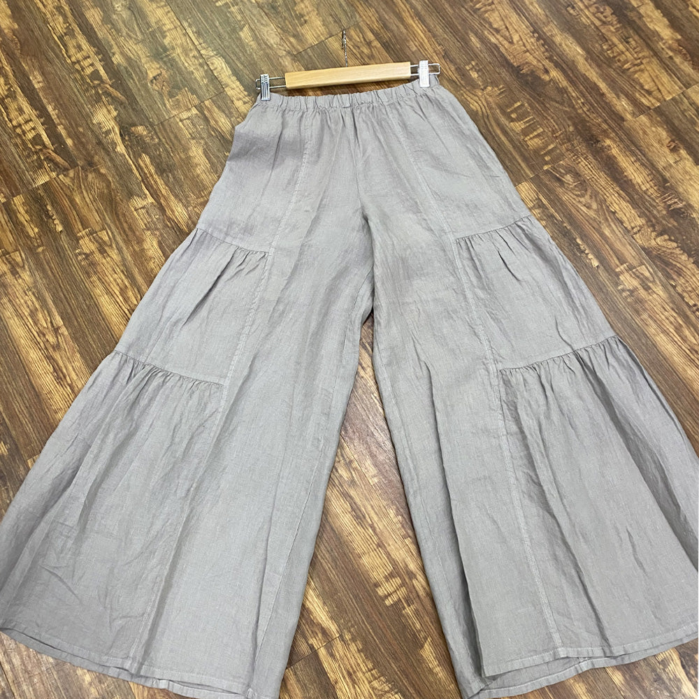 Gray Linen Pants