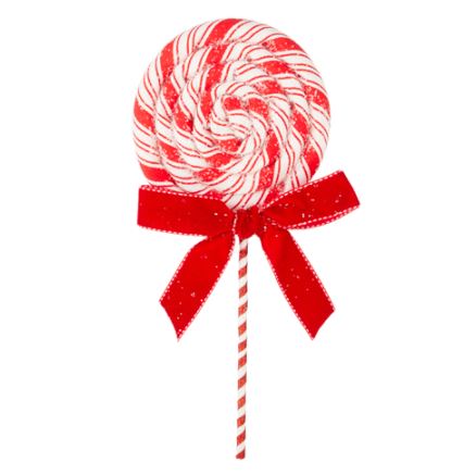 Candy Cane Lollipop