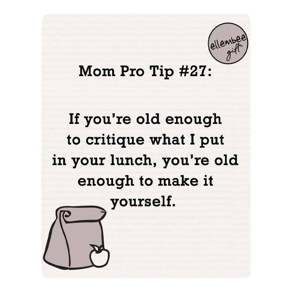 Mom Pro Tip...  Swedish dishcloth