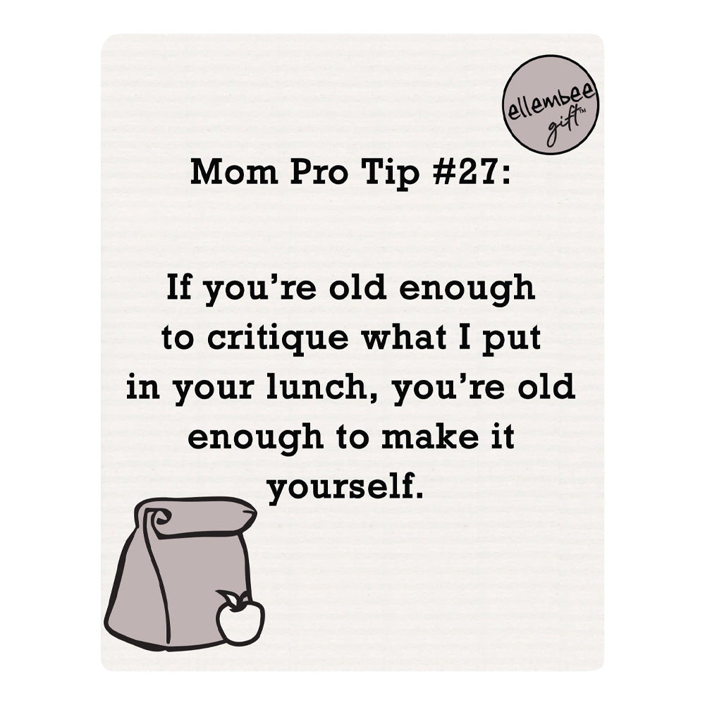 Mom Pro Tip... Swedish dishcloth