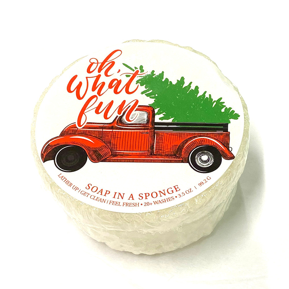Oh What Fun Shower Sponge
