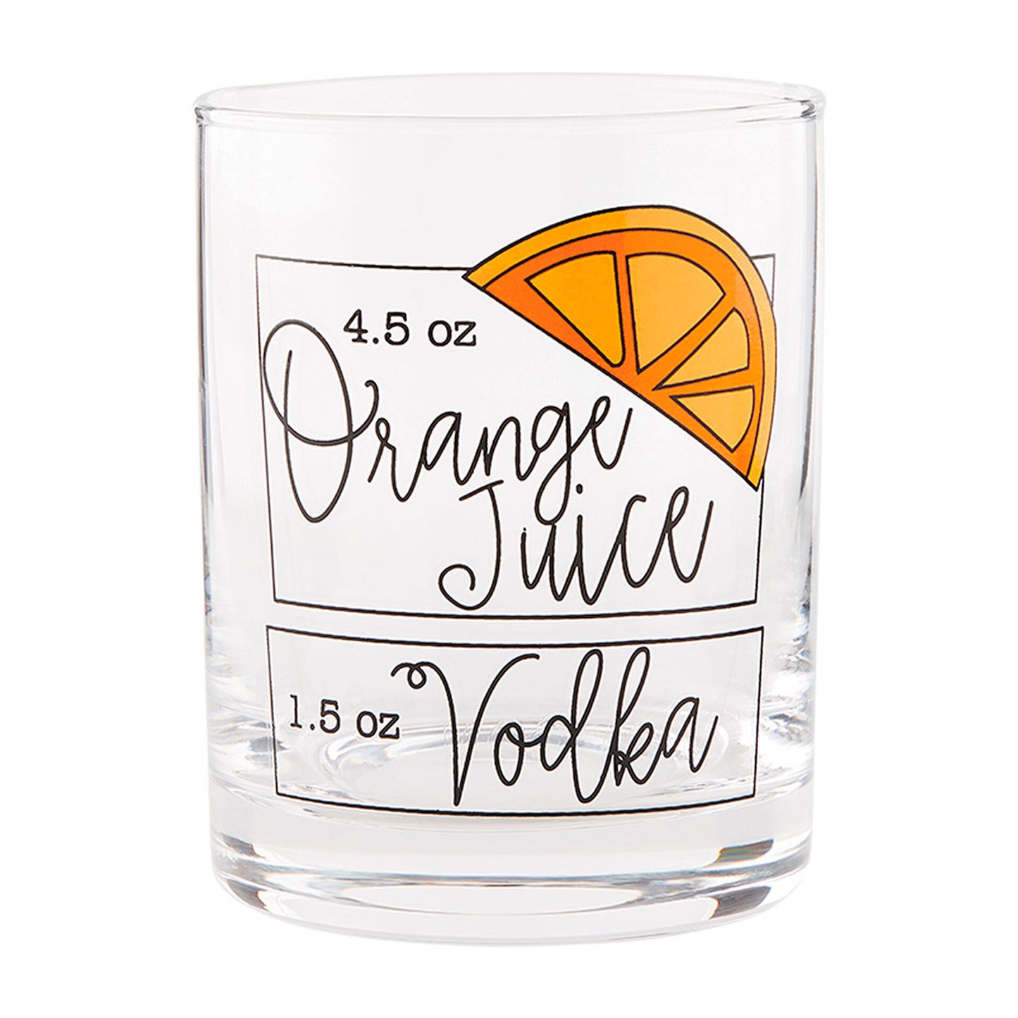 Screwdriver Recipe Double Old Fashioned Glass, 10 oz.