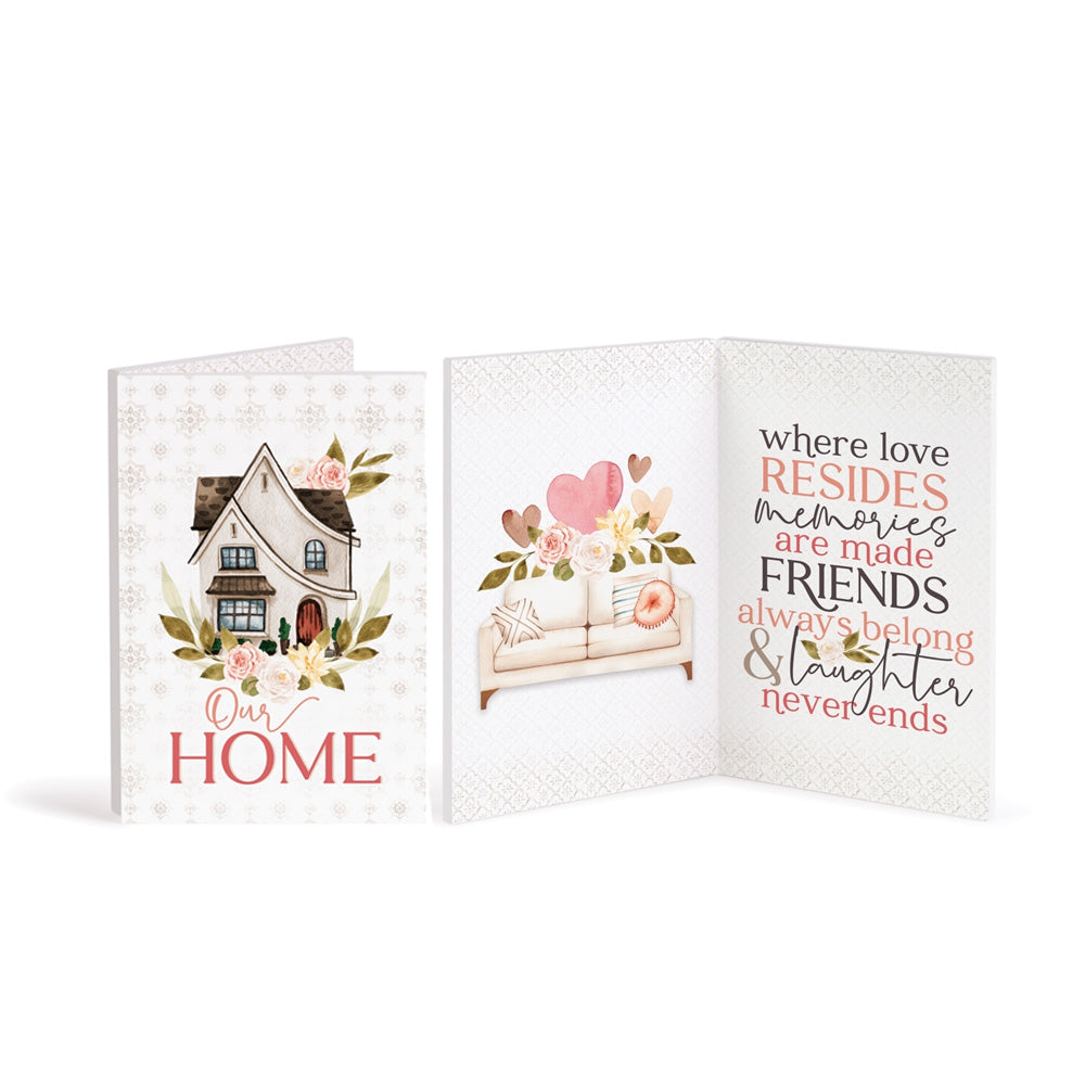 New Home Wooden Greeting Card