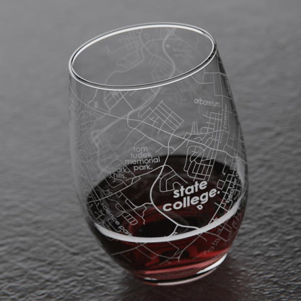 Collegiate Stemless Wine Glasses