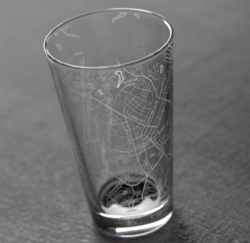 Hometown Pint Glass