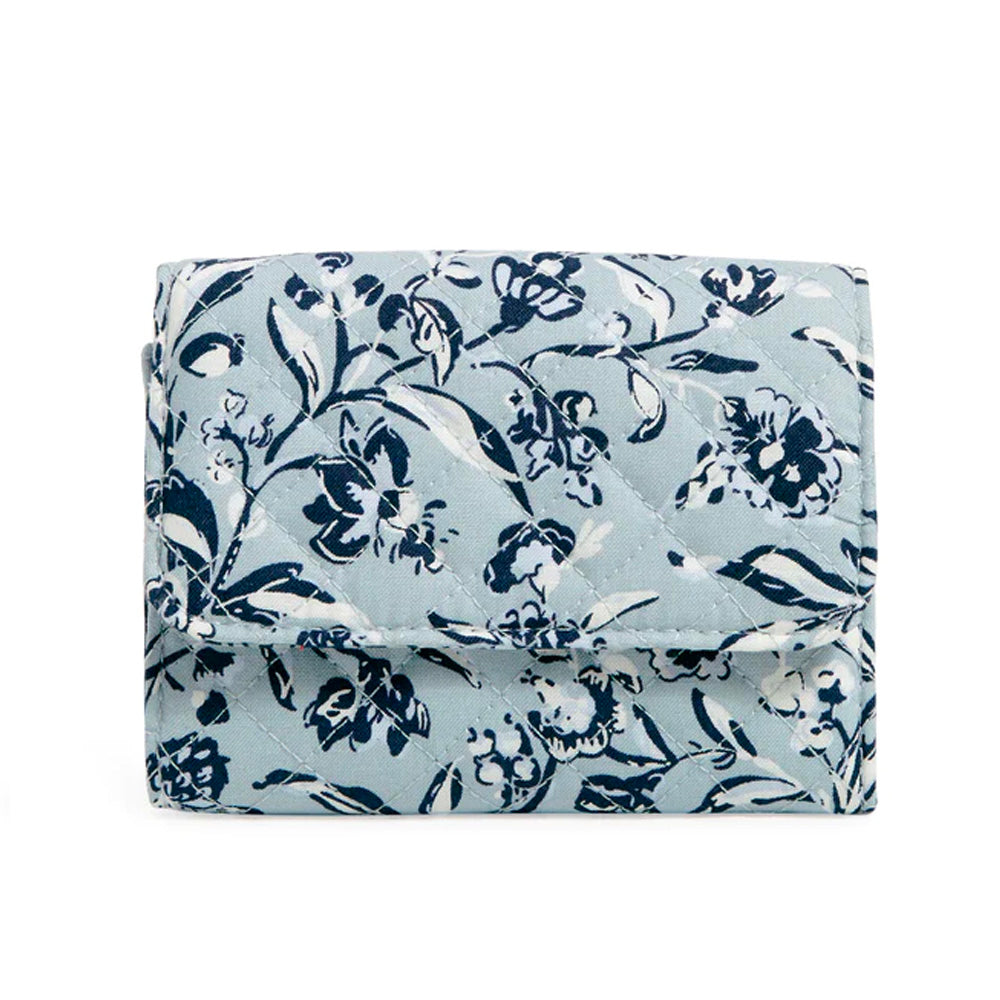 RFID Riley Compact Wallet in Recycled Cotton