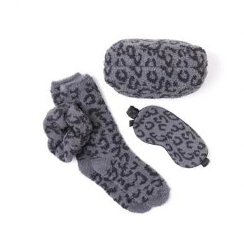 Barefoot Dreams CozyChic Barefoot in the Wild Socks 2 Pairs