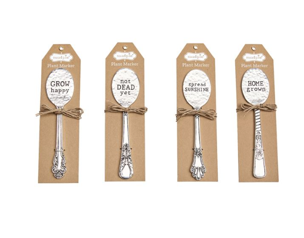 Hammered Spoon Markers