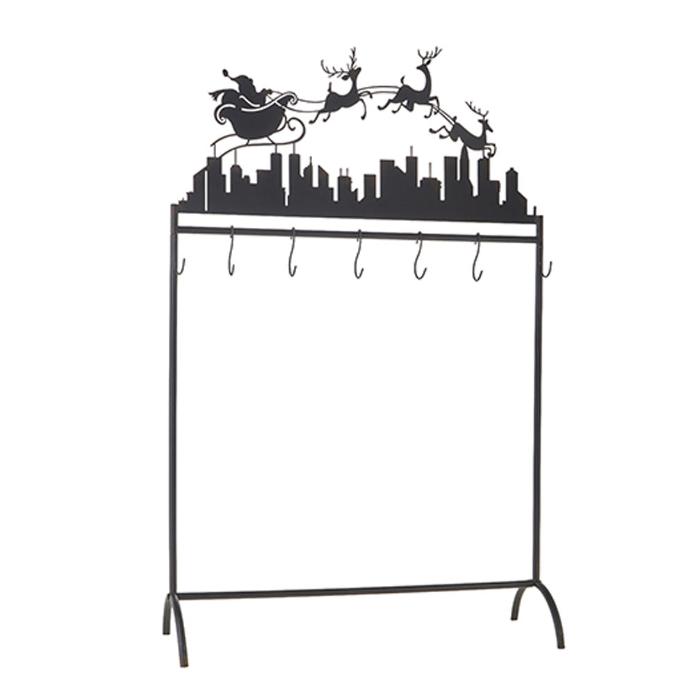 Up on the Rooftop Stocking Holder Stand