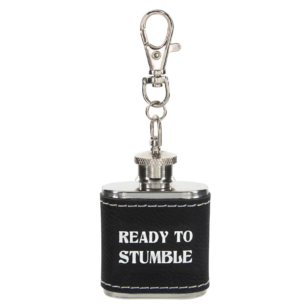 Leather and Stainless Steel 1oz Mini Flask