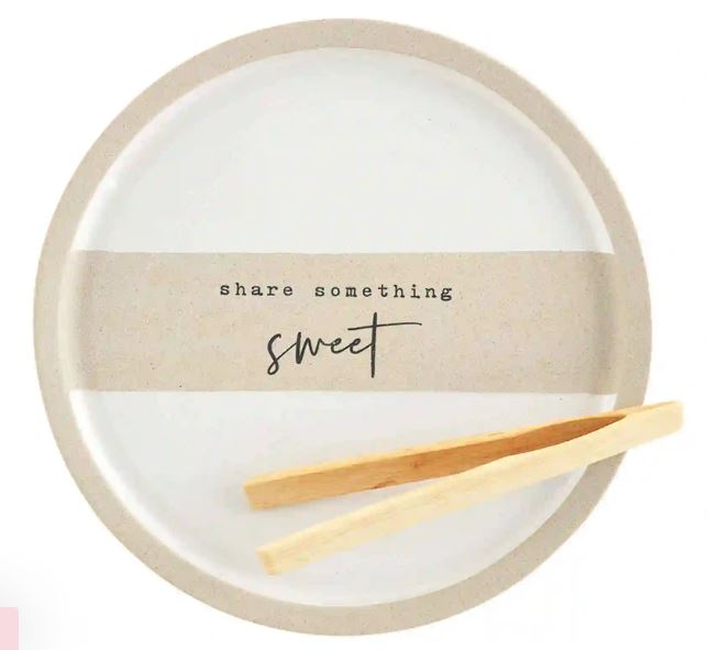 Stoneware Farmstead Dessert Plate