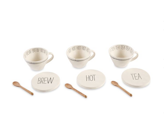 Striped Tea Cup Set