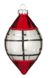 Plaid Ornament