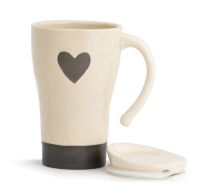 Warm Heart Travel Mug
