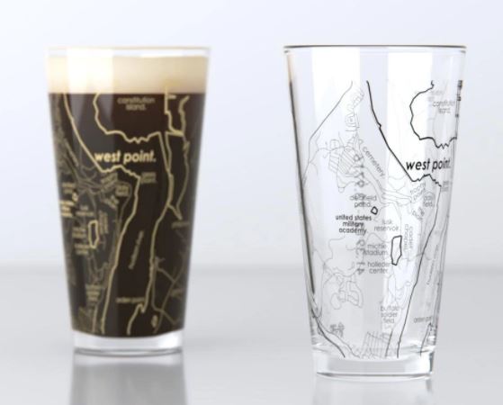 Pair of College Pint Glasses