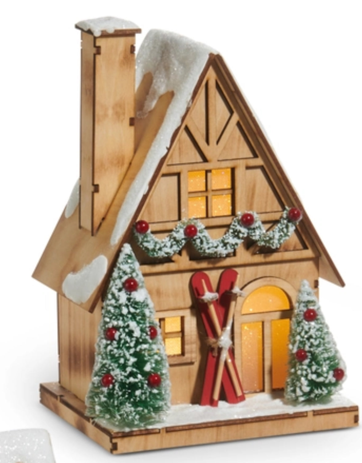 9” Light Lodge Houses