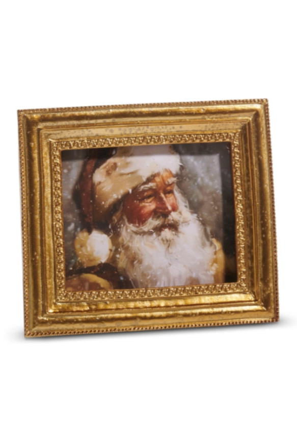 6” Gilded Christmas Framed Art