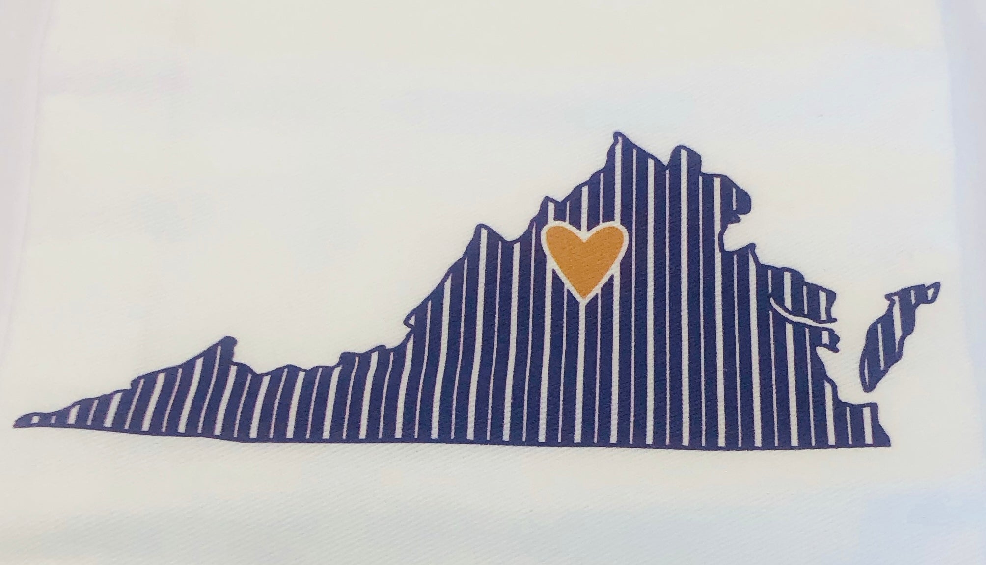 James Madison University (JMU) Hometown Heart Towel