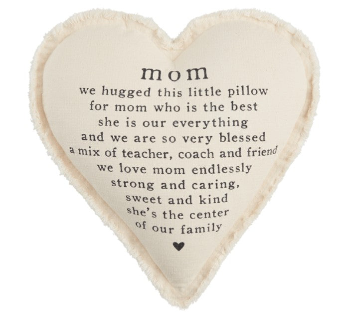 Mom Heart Pillow