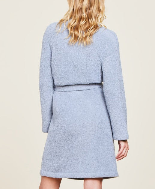 CozyChic Solid Robe- Moon Beam