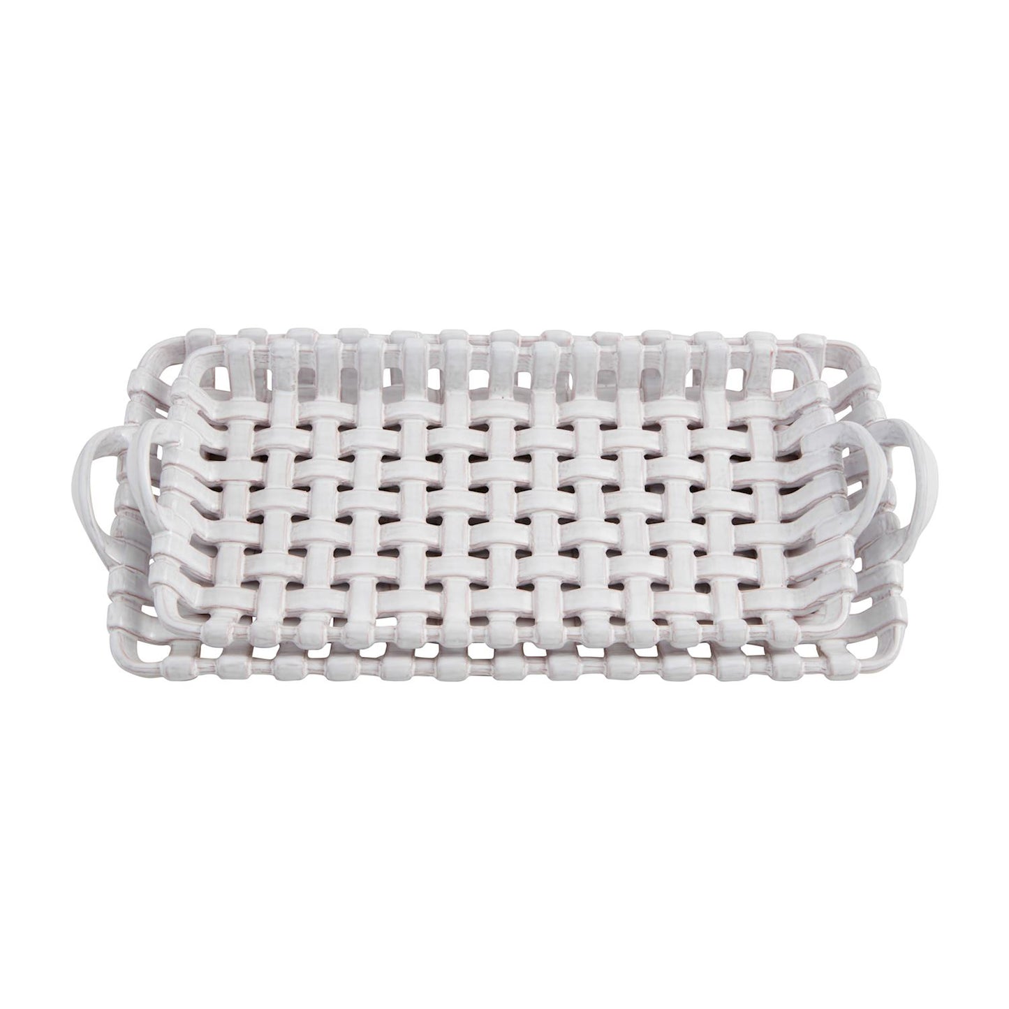 Basket Weave Trays Assorted