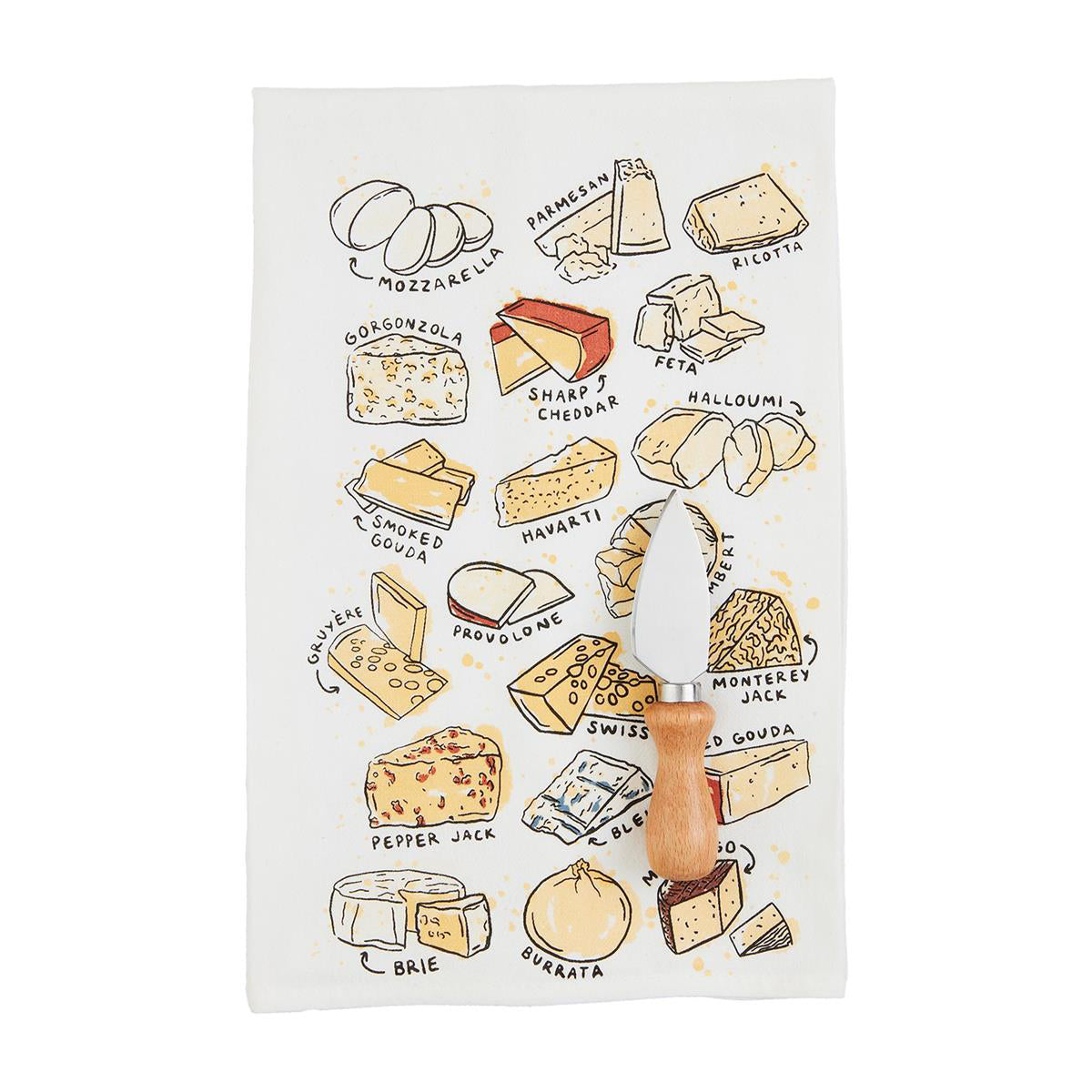 Wine and Cheese Towel Set