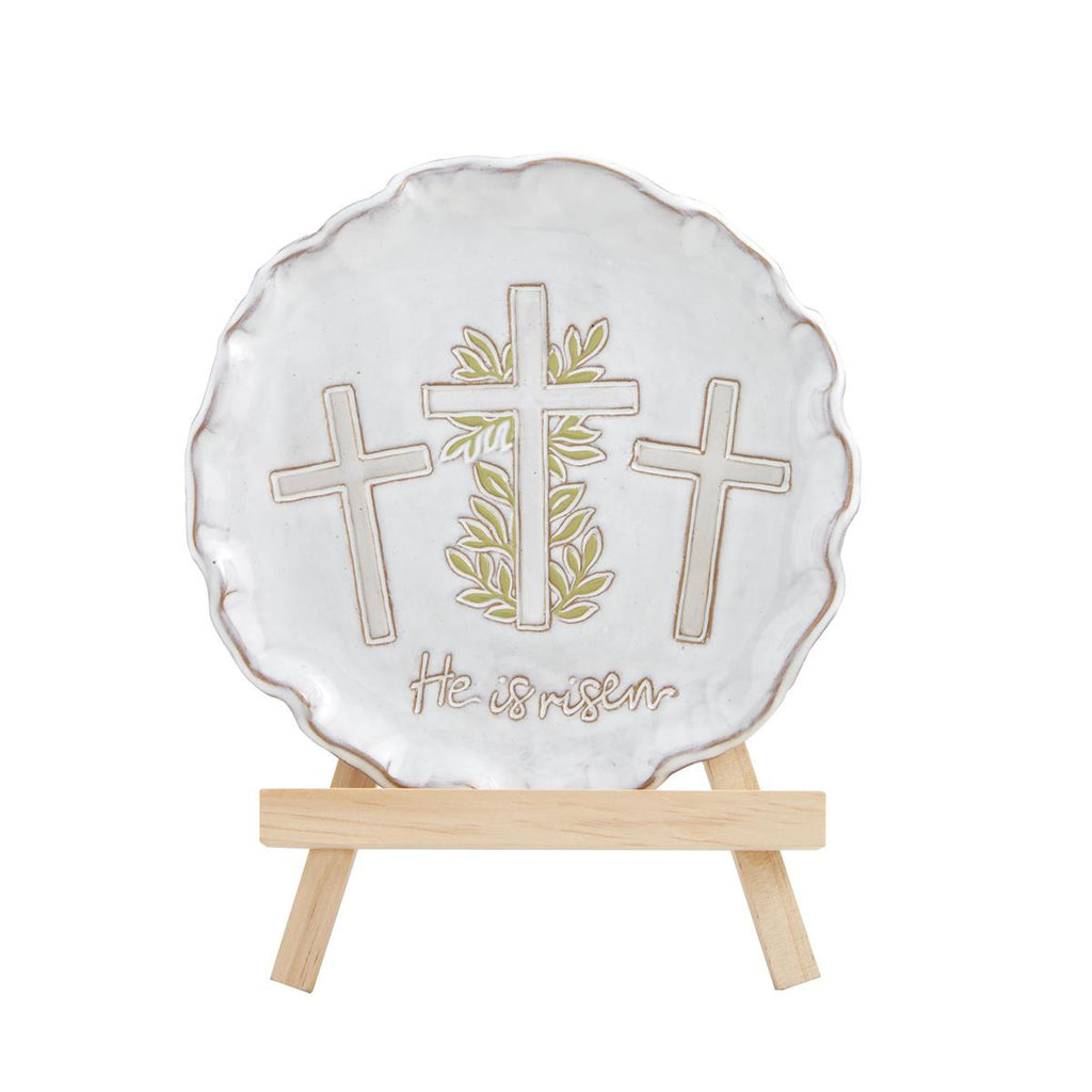 Faith Plate and Easel Set