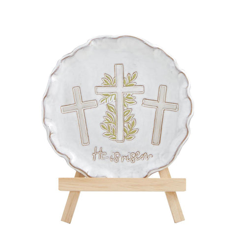 Faith Plate and Easel Set