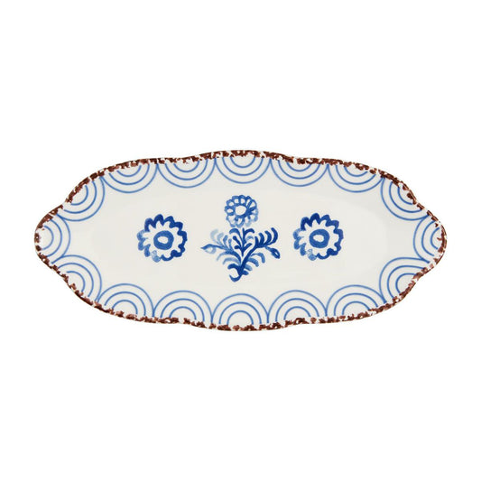Blue Floral Everything Plate Set