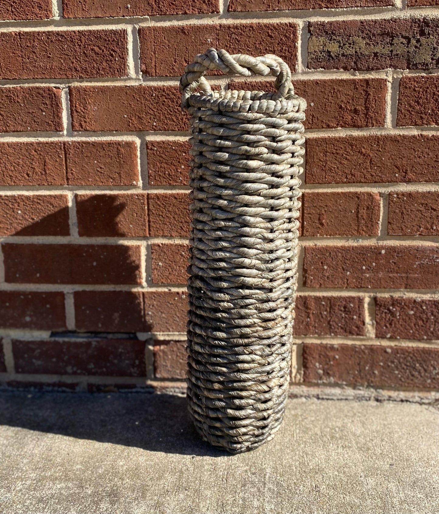 Cylinder Basket W/Handle