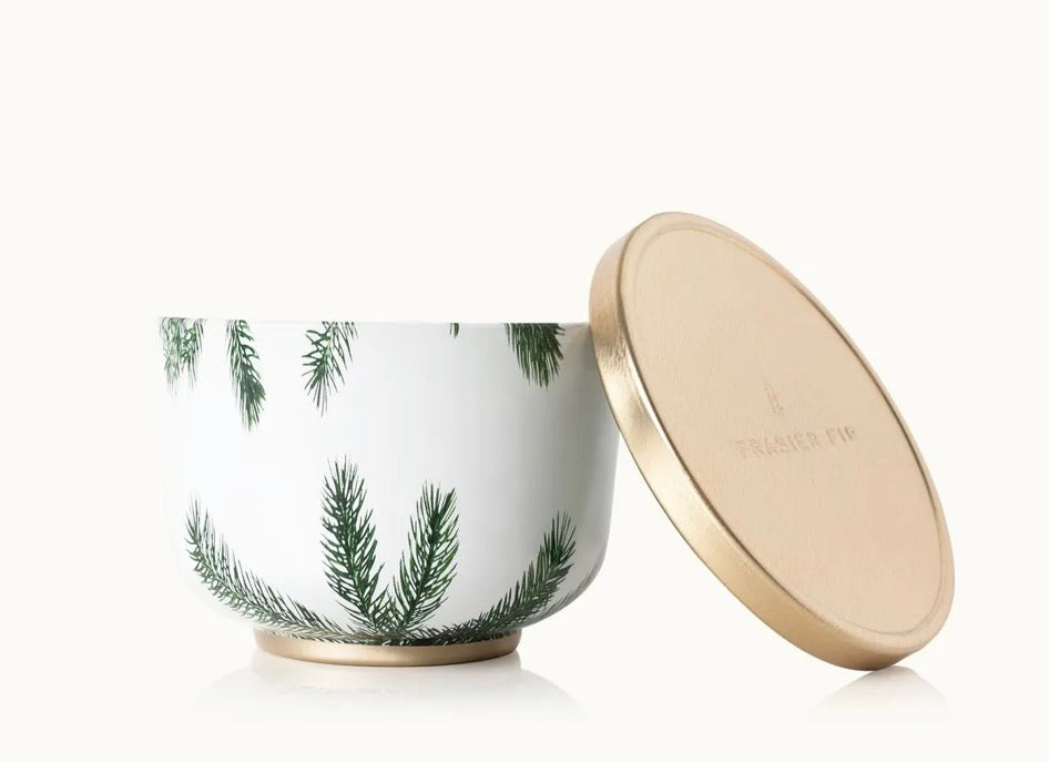 Frasier Fir® Pine Needle Candle Tin