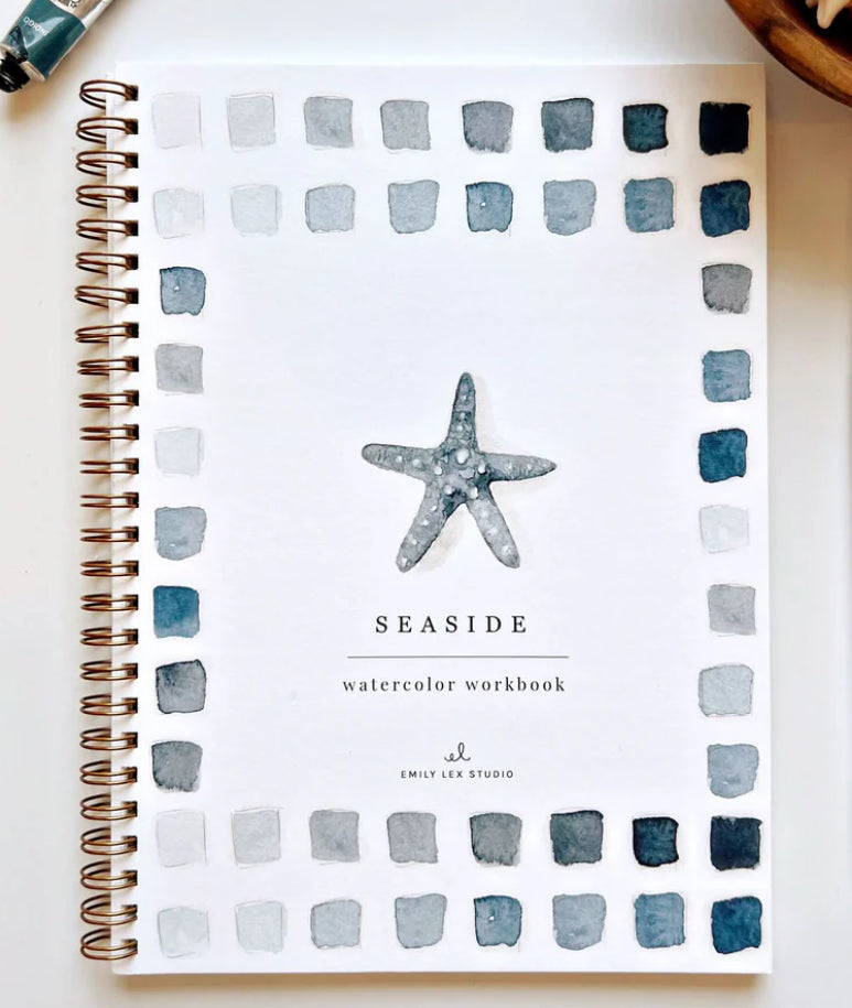 Seaside Watercolor Workbook