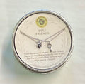 Sea La Vie Best Friends/Lock and Key Necklace (silver)
