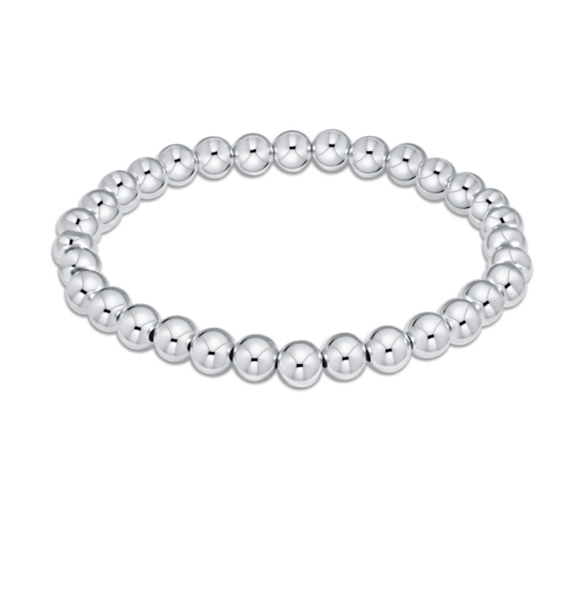 Classic Sterling 6mm bracelet mixed metal