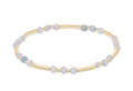 Joy Gemstone 3mm Bracelet- Aquamarine