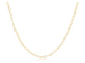 17" Choker Love Gold Chain