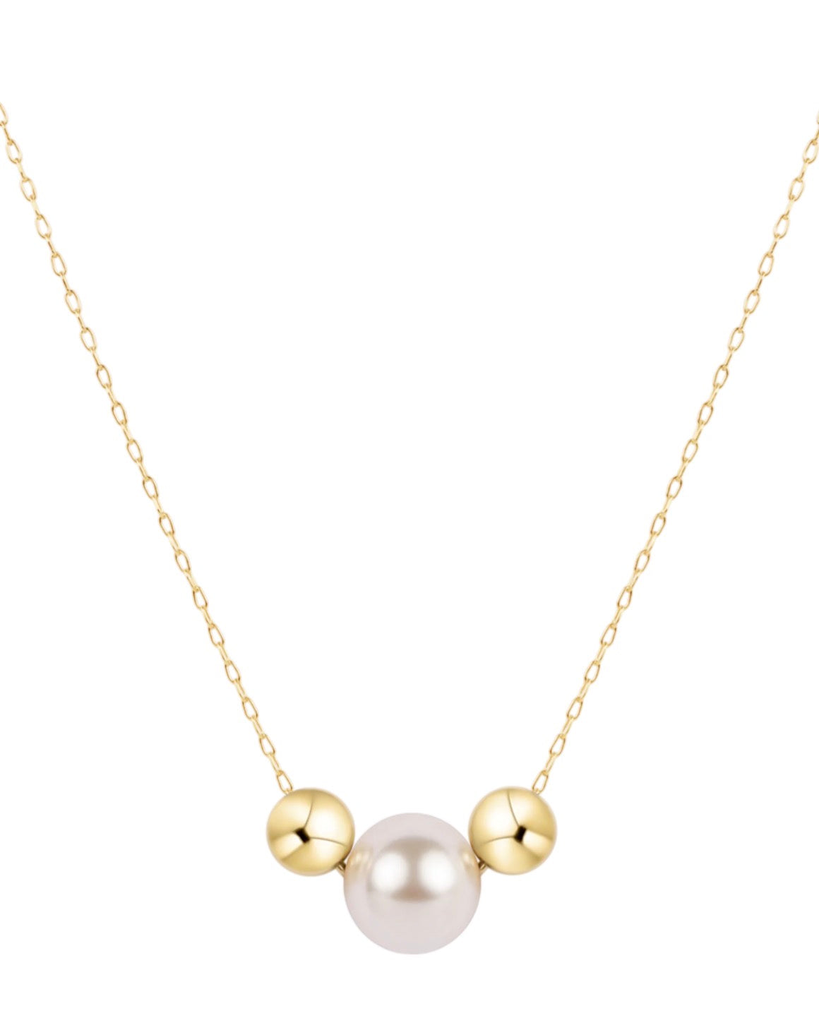 16" necklace gold - Purpose Pearl