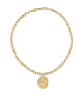 Classic Gold 2mm Bead Bracelet - Inspire Love Small Gold Charm