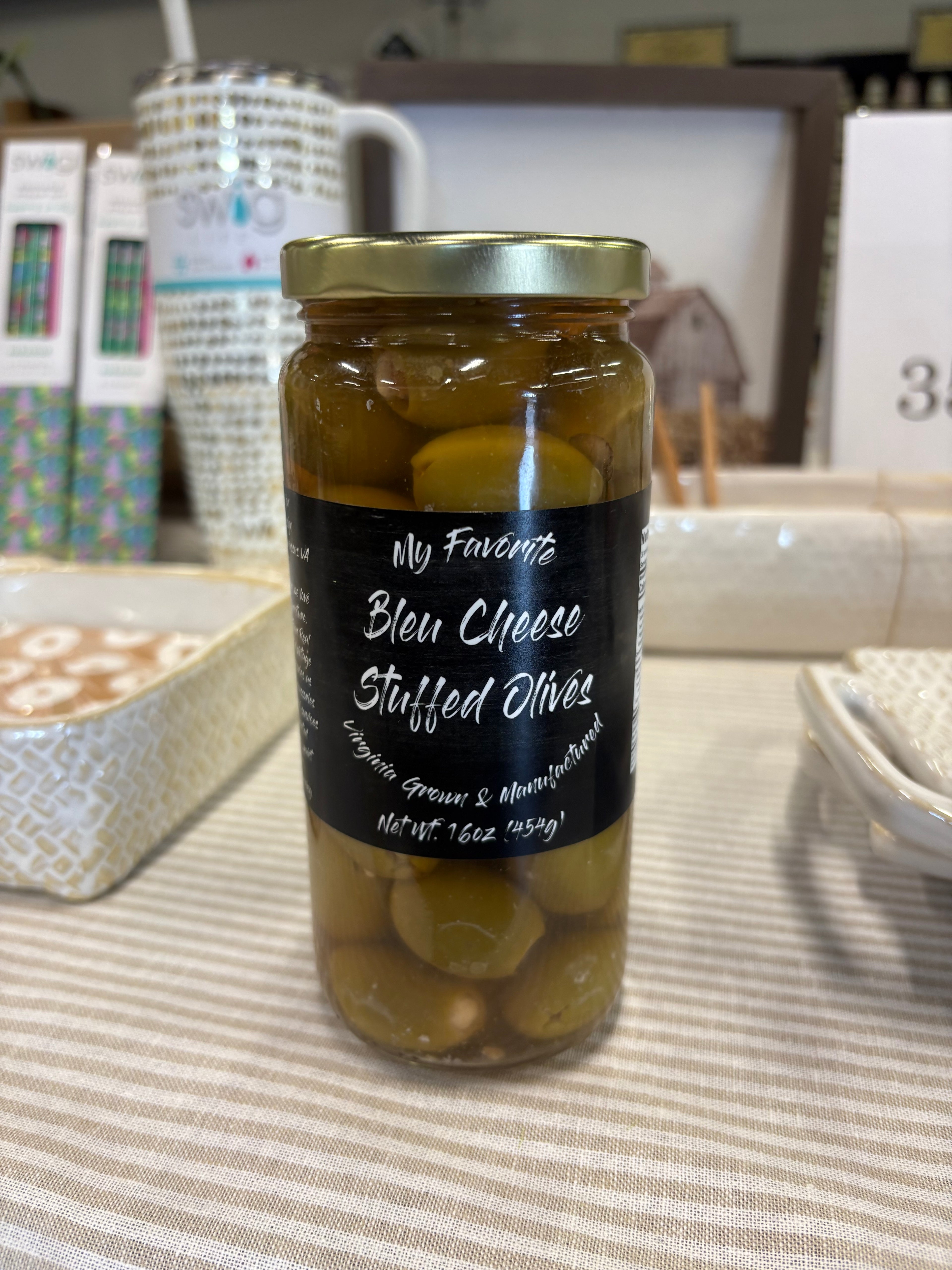 Blue Cheese Stuffed Olives