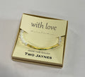 With Love Morse Code Bracelet