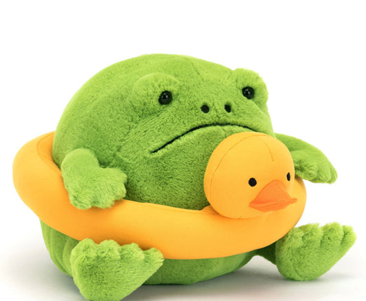 Ricky Rain-Frog in a Rubber Ring