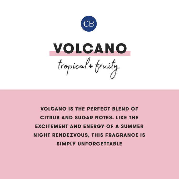 Volcano Signature Blue Mini Tin Candle