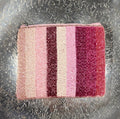 Beaded Stripe Pattern Coin Purse