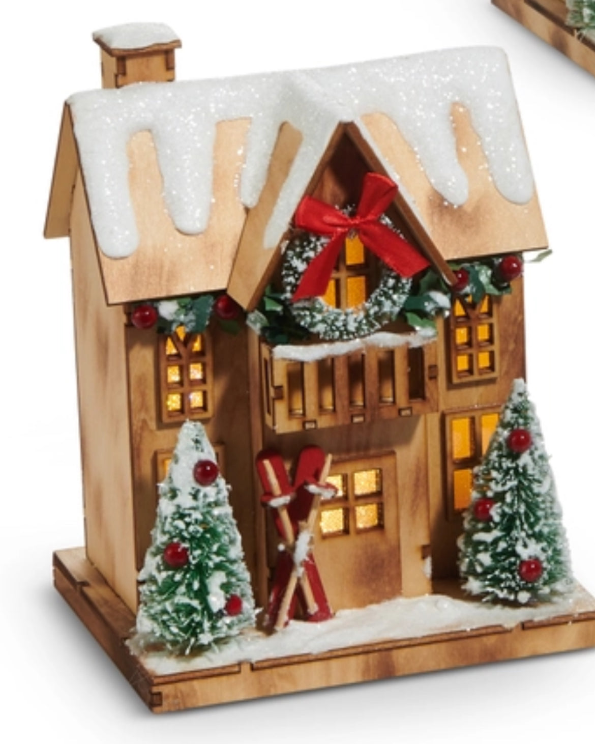 9” Light Lodge Houses