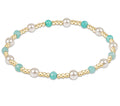 Pearl Sincerity 4mm Gem Bracelet Amazonite