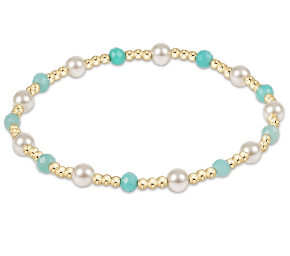 Pearl Sincerity 4mm Gem Bracelet Amazonite