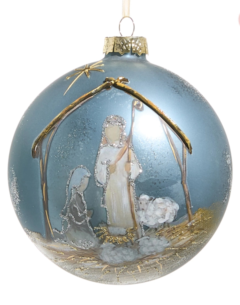 5” Holy Night Ball Ornament