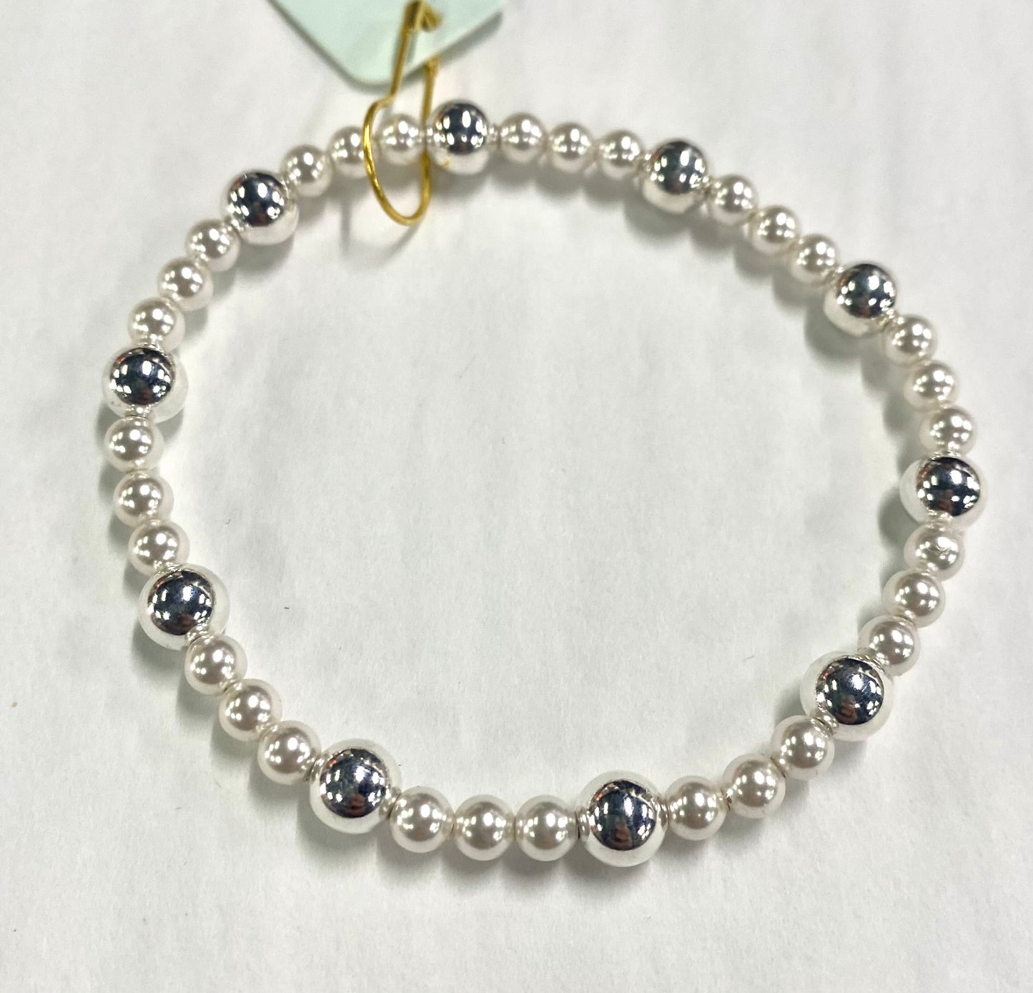 Pearl Sincerity 4mm Beaded Bracelet 6mm